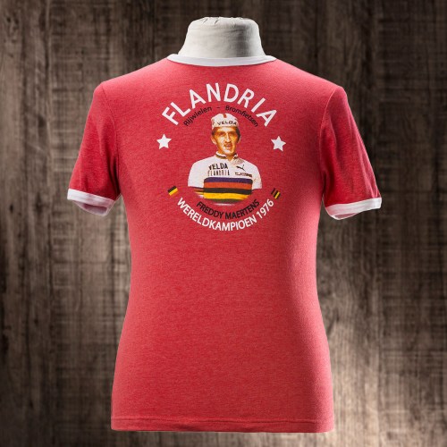Magliamo T shirt Freddy Maertens Wereldkampioen 1976 Flandria Wieleroutfits