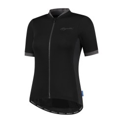 Rogelli Modesta Fietsshirt korte mouwen Dames Zwart Wit Wieleroutfits