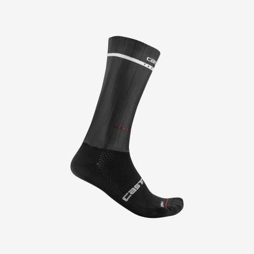 Castelli Aero Fietssokken Zomer Unisex Zwart CASTELLI FAST FEET 2