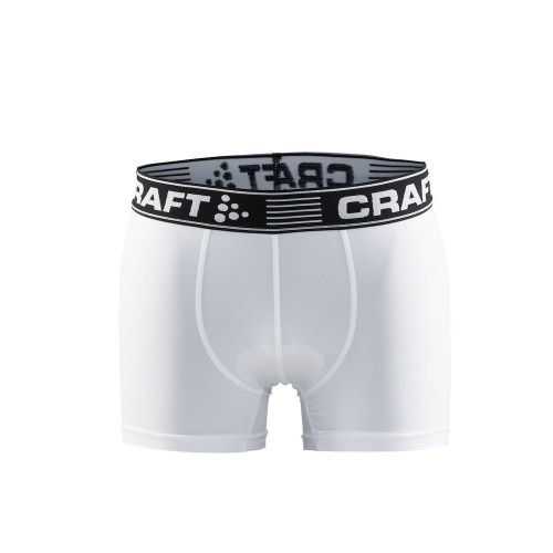 Craft Fietsonderbroek met zeem Heren Wit GREATNESS BIKE BOXER M