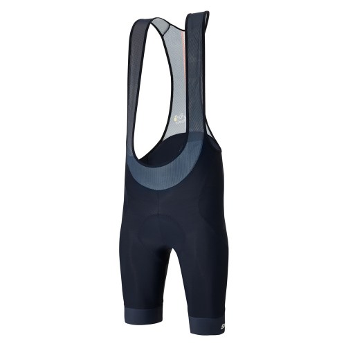 kraan vonk Weinig Santini Tour de France Fietsbroek kort met bretels - koersbroek Heren -  Trionfo Kit Cycling Bib Shorts With GITevo - Nautica Blue | Wieleroutfits